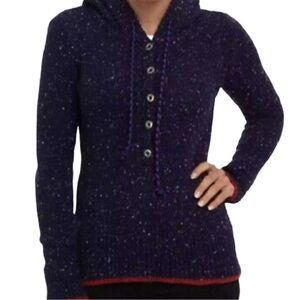 Patagonia Ranchito Hooded Wool Sweater